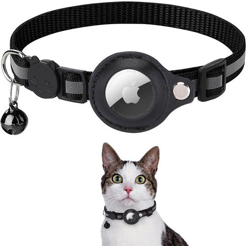Reflective Apple AirTag Premium Safety Collar for Cats & Dogs