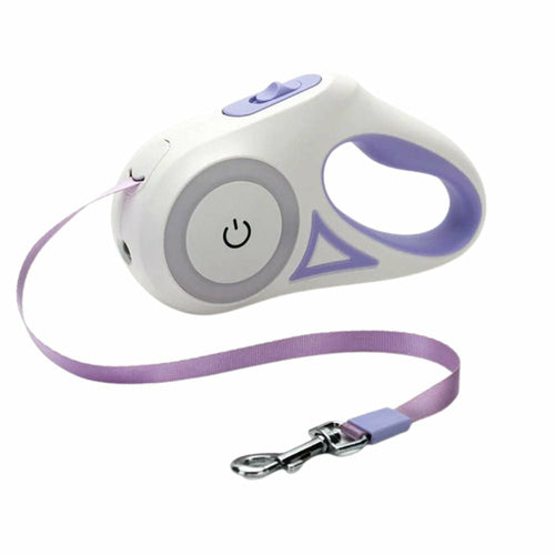Automatic Retractable LED Pet Leash , Lighting Leash