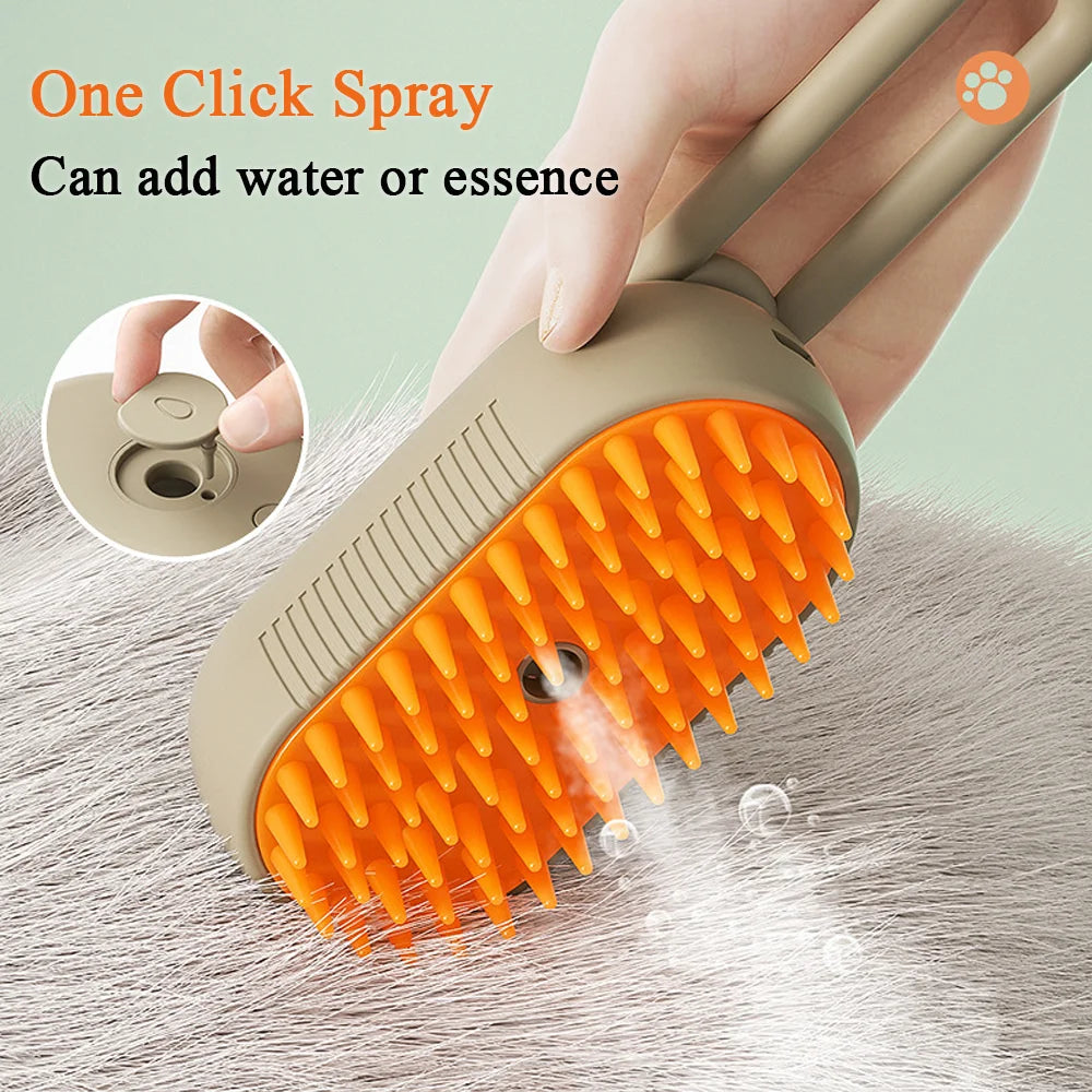 Pupgrove™ 3-in-1 Steam Grooming Brush For Cats & Dogs